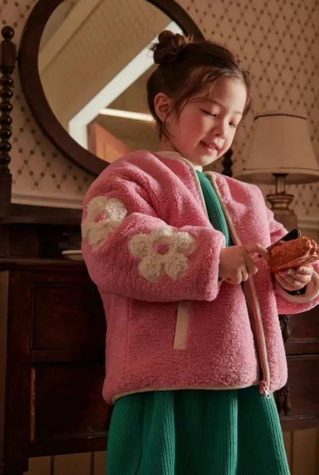 Mumunbaba - Korean Children Fashion - #minifashionista - Dasiy Dumble Jacket - 12
