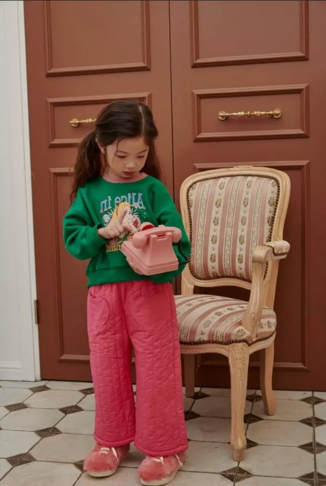 Mumunbaba - Korean Children Fashion - #minifashionista - Heeart Mink Pants - 9