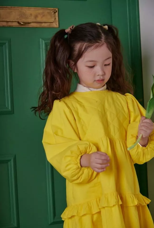 Mumunbaba - Korean Children Fashion - #minifashionista - Quilting One-piece - 5