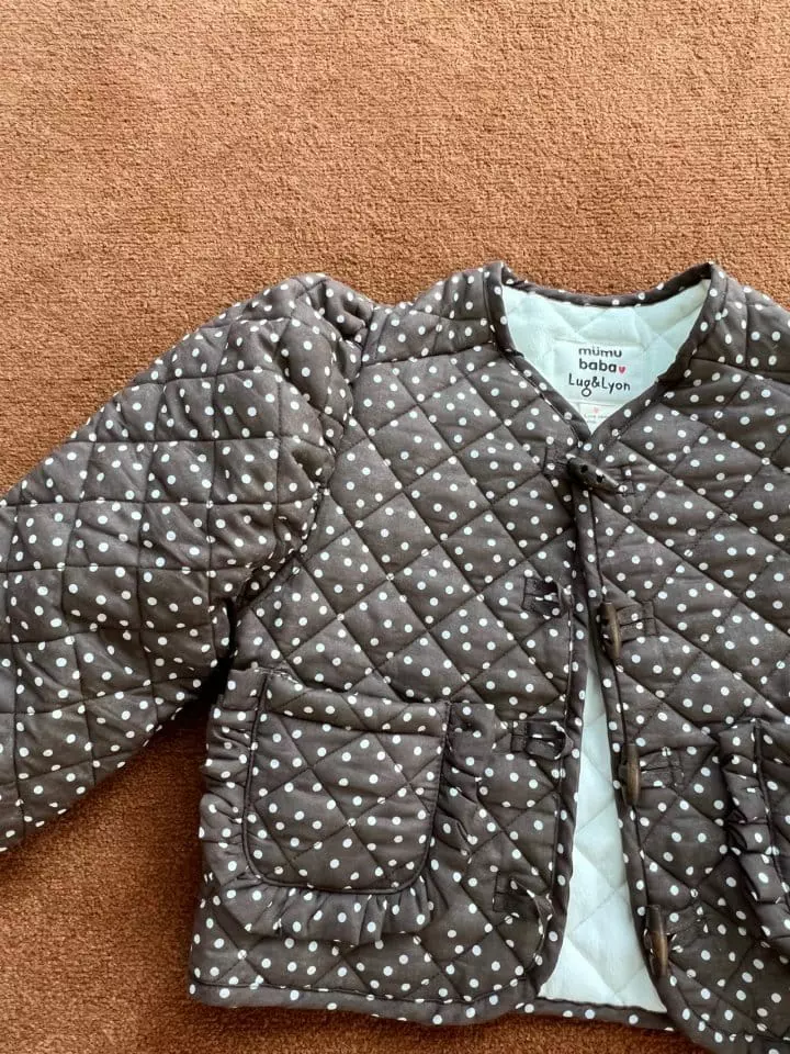 Mumunbaba - Korean Children Fashion - #prettylittlegirls - Bonbon Quilting Jacket - 5
