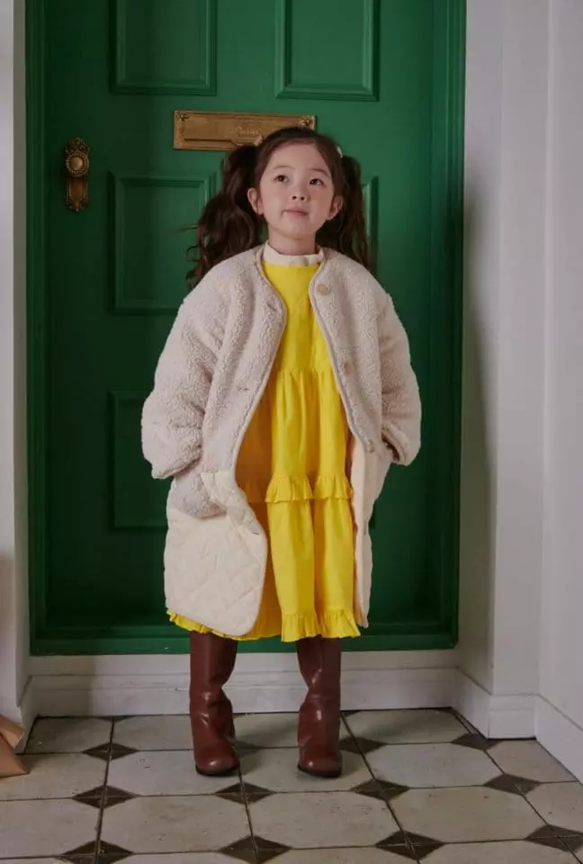 Mumunbaba - Korean Children Fashion - #stylishchildhood - Quilting One-piece - 9