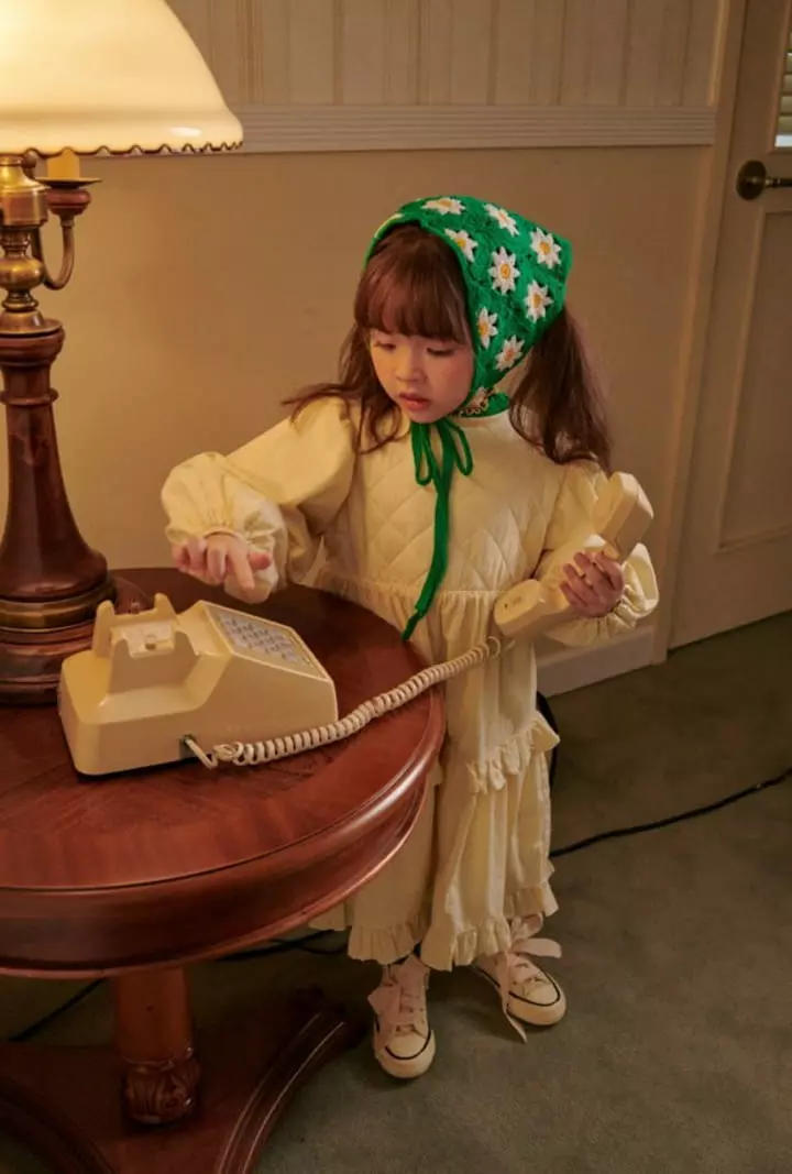 Mumunbaba - Korean Children Fashion - #todddlerfashion - Quilting Color One-piece - 2