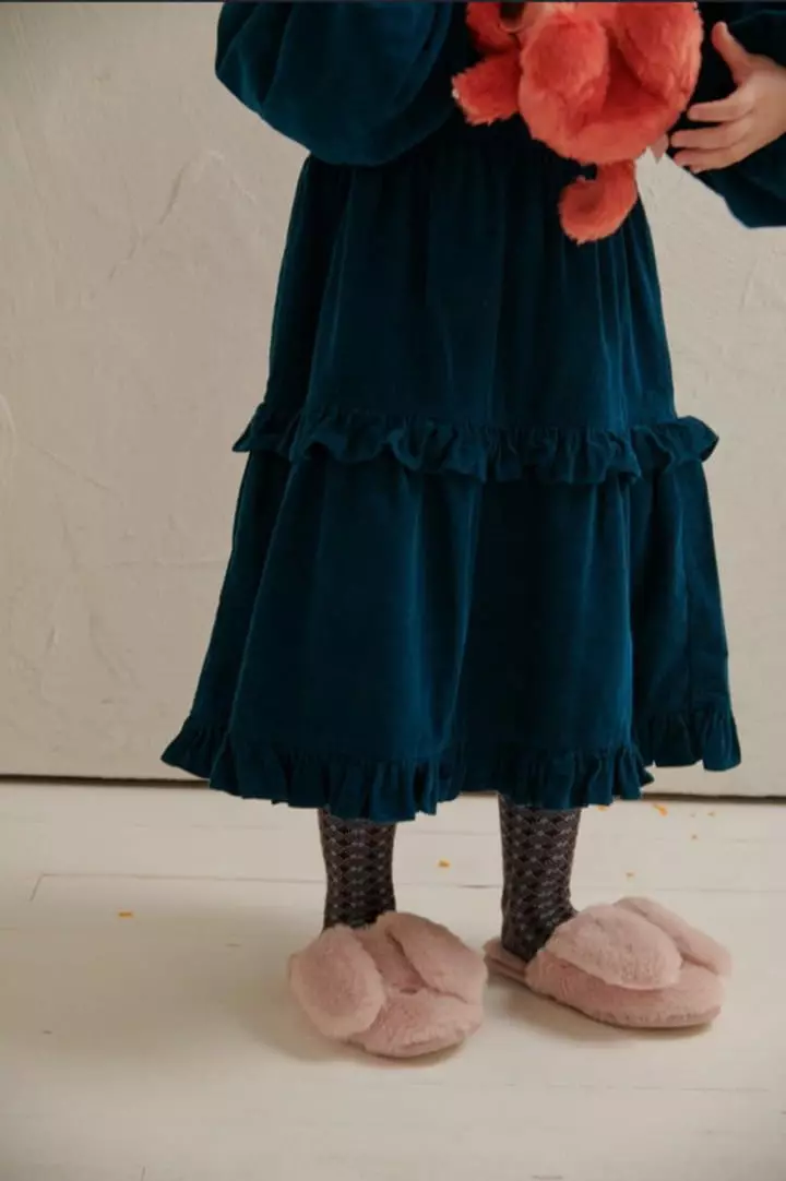 Mumunbaba - Korean Children Fashion - #toddlerclothing - Cancan Rib One-piece - 2