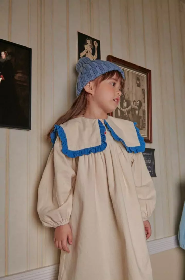 Mumunbaba - Korean Children Fashion - #toddlerclothing - Sailor Rib One-piece