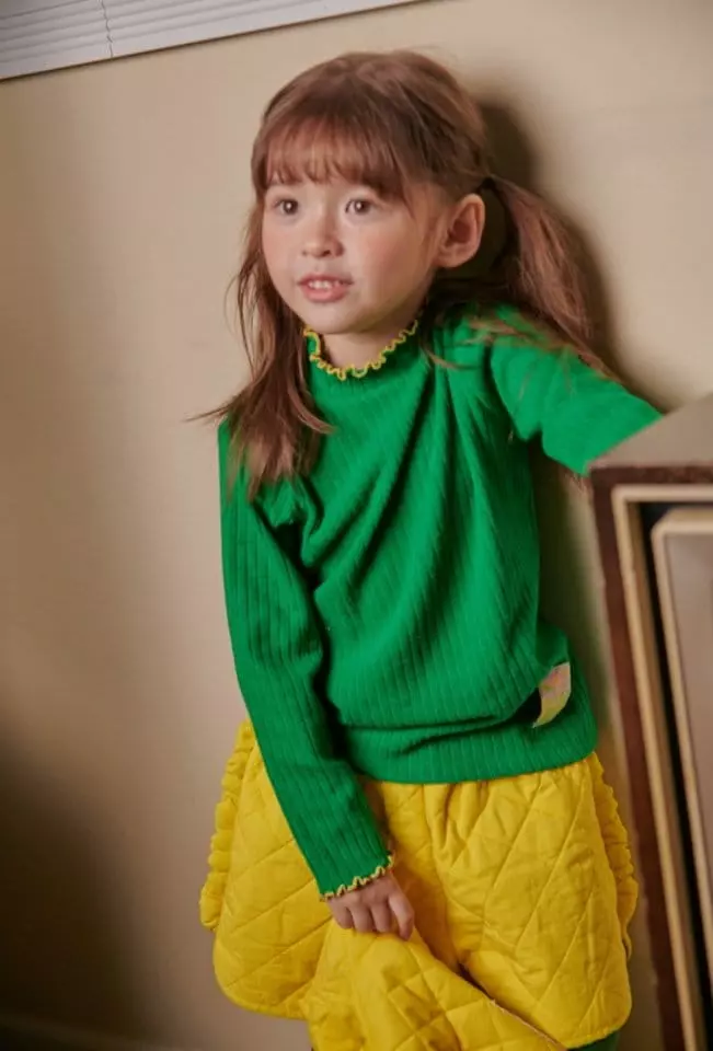 Mumunbaba - Korean Children Fashion - #toddlerclothing - Rib Tee - 7