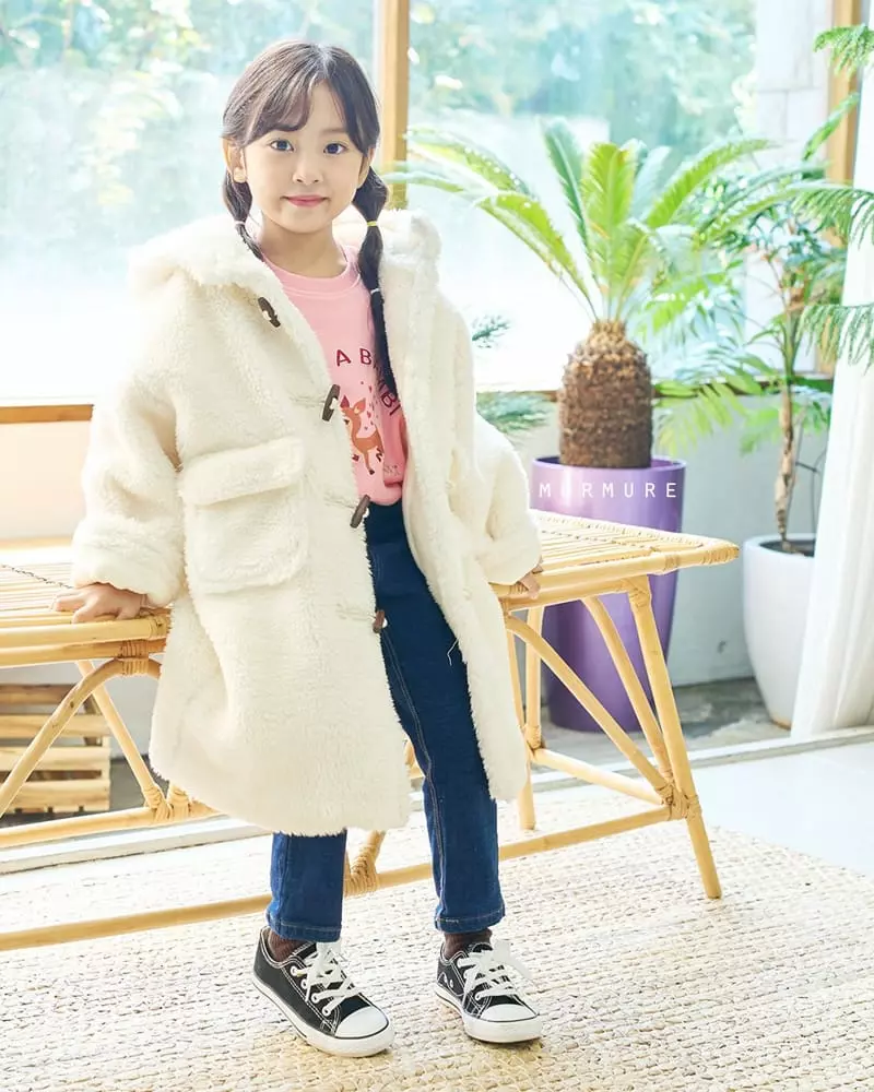 Murmure - Korean Children Fashion - #Kfashion4kids - dducboki Fleece Jacket