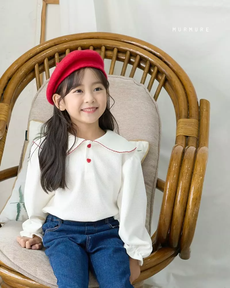 Murmure - Korean Children Fashion - #Kfashion4kids - Mabel Collar Tee