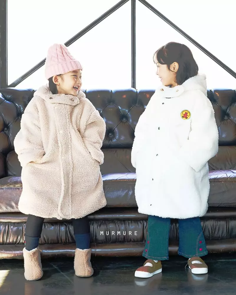 Murmure - Korean Children Fashion - #Kfashion4kids - Bear Fleece Fleece Jacket - 2