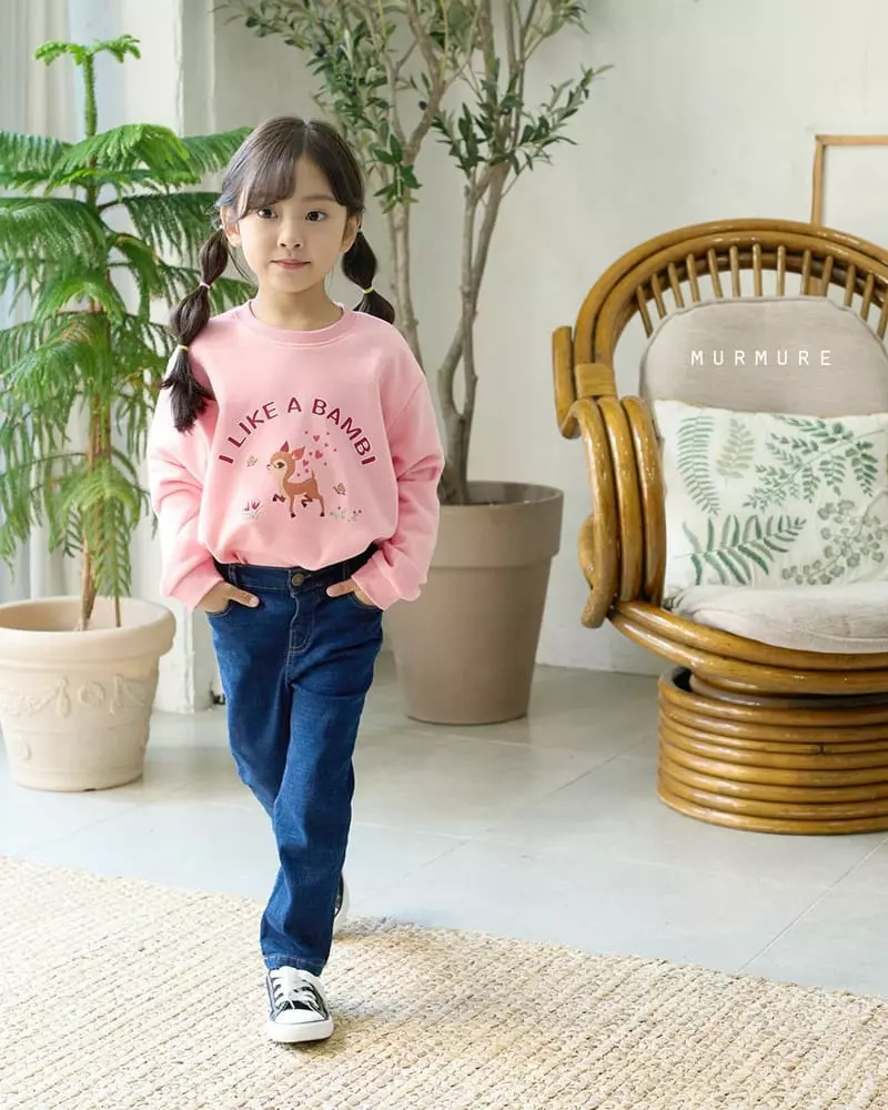Murmure - Korean Children Fashion - #childofig - Fleece Slim Jeans