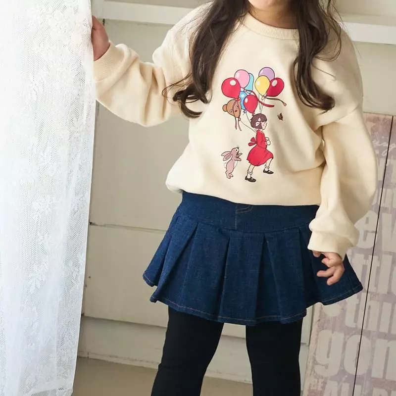 Murmure - Korean Children Fashion - #childofig - Hanie Wrinkle Skirt Leggings - 10