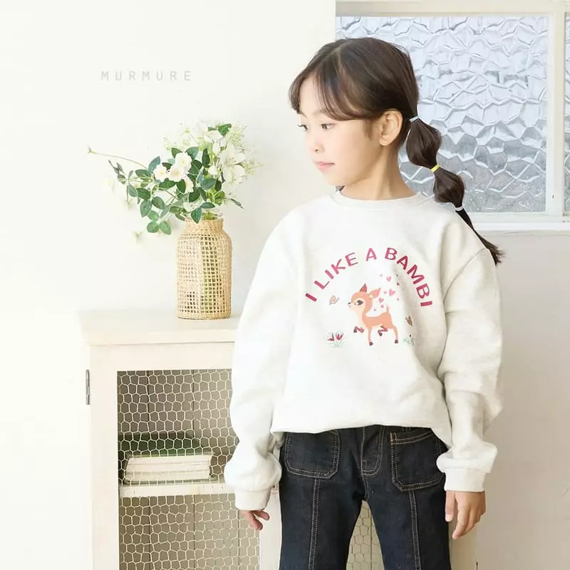 Murmure - Korean Children Fashion - #childofig - Bambi Sweatshirt - 8