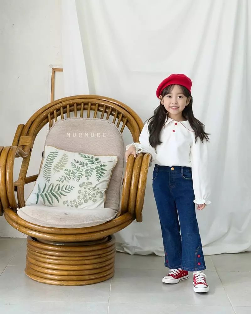 Murmure - Korean Children Fashion - #childofig - Mabel Collar Tee - 7