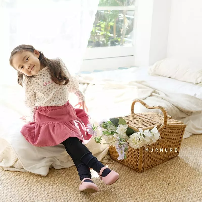 Murmure - Korean Children Fashion - #childofig - Flow Waffle Tee - 3