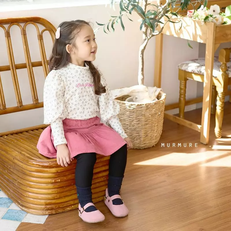 Murmure - Korean Children Fashion - #childofig - Flow Waffle Tee - 4