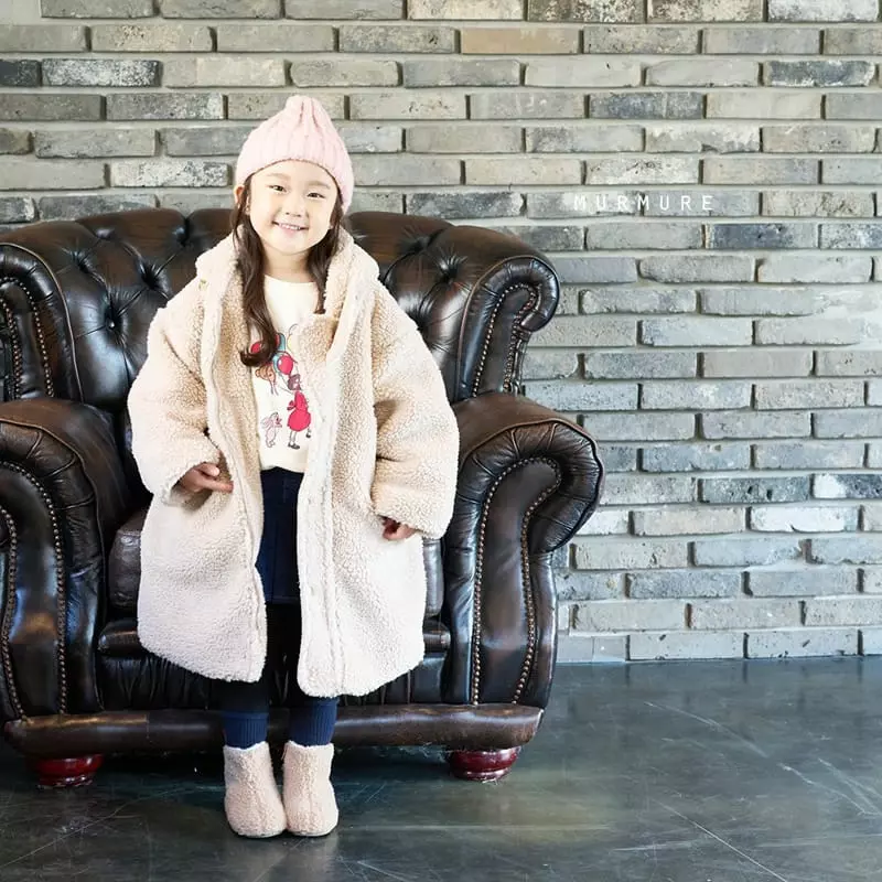 Murmure - Korean Children Fashion - #childofig - Bear Fleece Fleece Jacket - 10