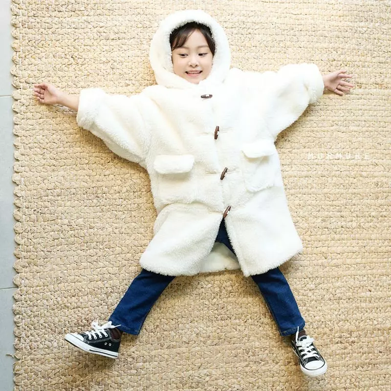 Murmure - Korean Children Fashion - #childrensboutique - dducboki Fleece Jacket - 10