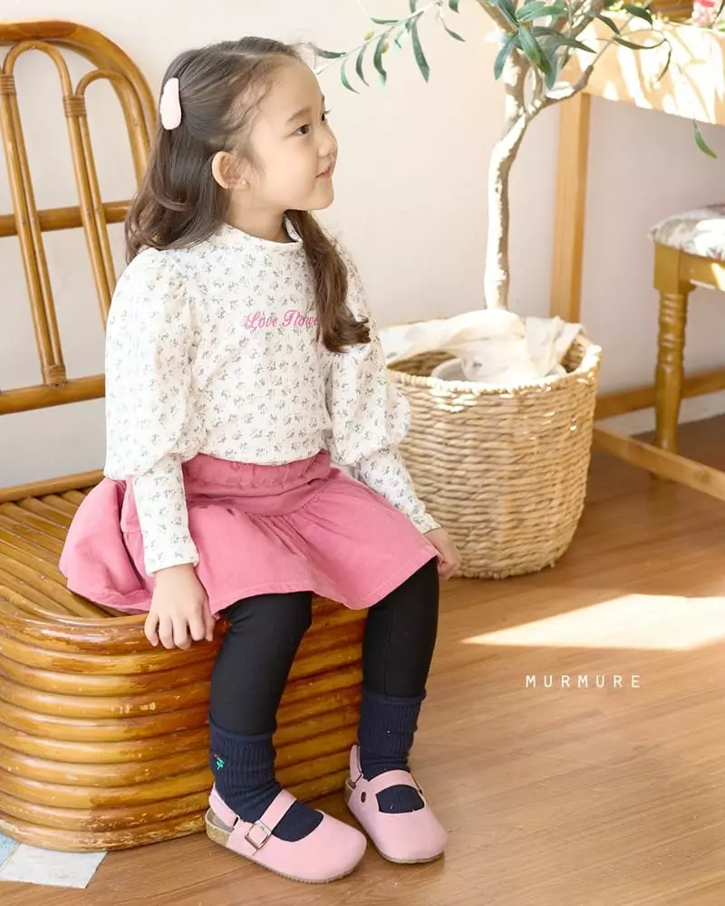 Murmure - Korean Children Fashion - #childrensboutique - Flow Waffle Tee - 5