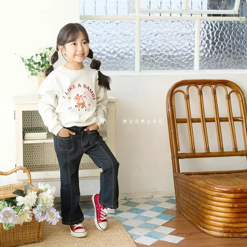Murmure - Korean Children Fashion - #designkidswear - Fleece Pocket Jeans