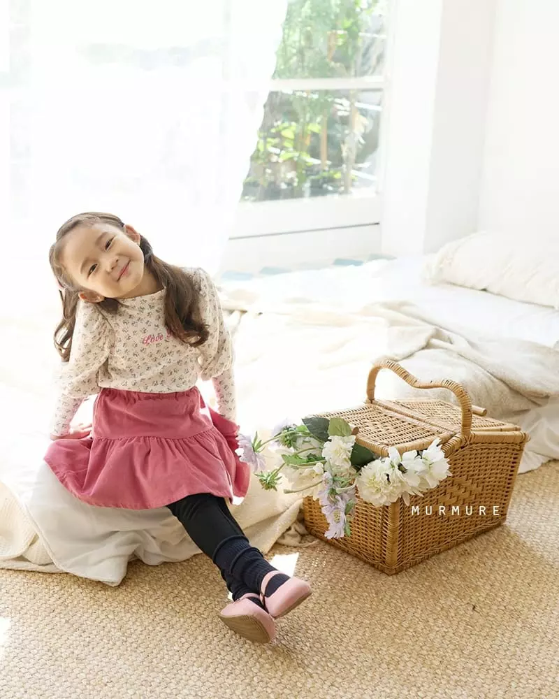 Murmure - Korean Children Fashion - #designkidswear - Flow Waffle Tee - 6