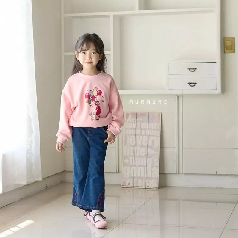 Murmure - Korean Children Fashion - #discoveringself - Line Bootscut Jeans - 3