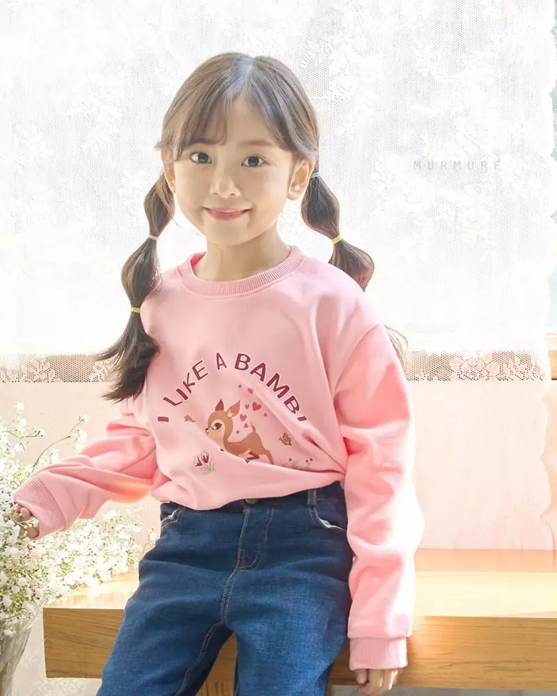 Murmure - Korean Children Fashion - #discoveringself - Bambi Sweatshirt - 12