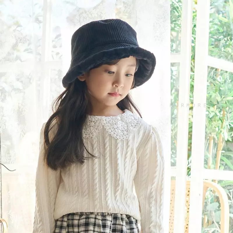 Murmure - Korean Children Fashion - #discoveringself - Reversible Corduroy Bucket Hat