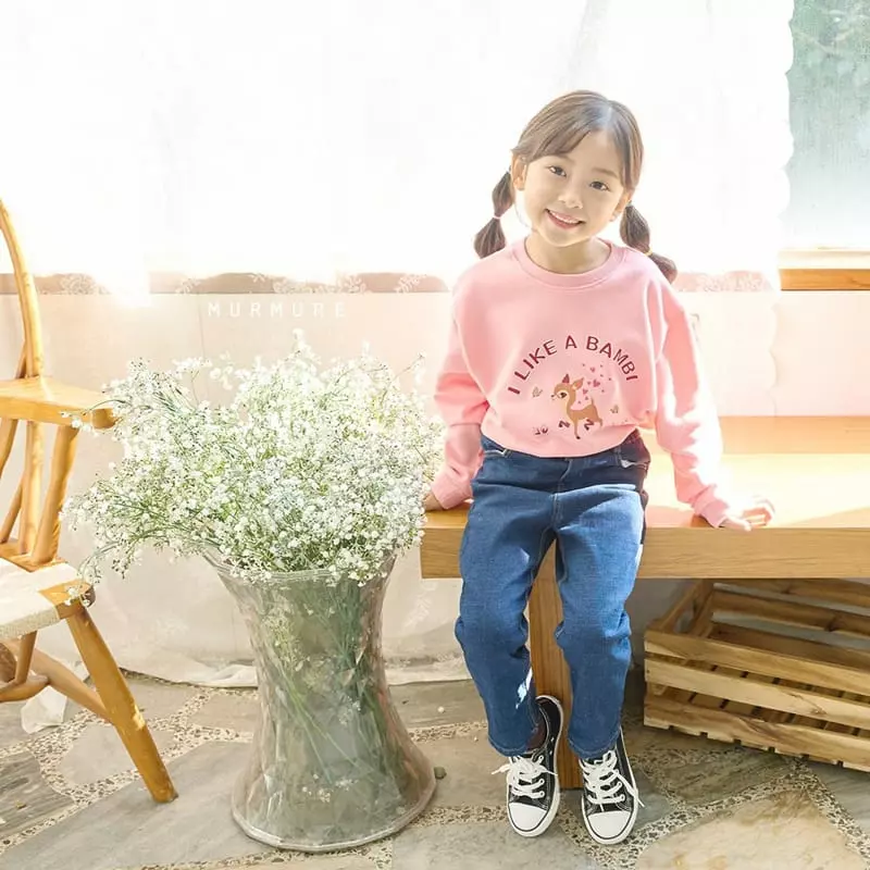 Murmure - Korean Children Fashion - #kidsshorts - Fleece Slim Jeans - 6