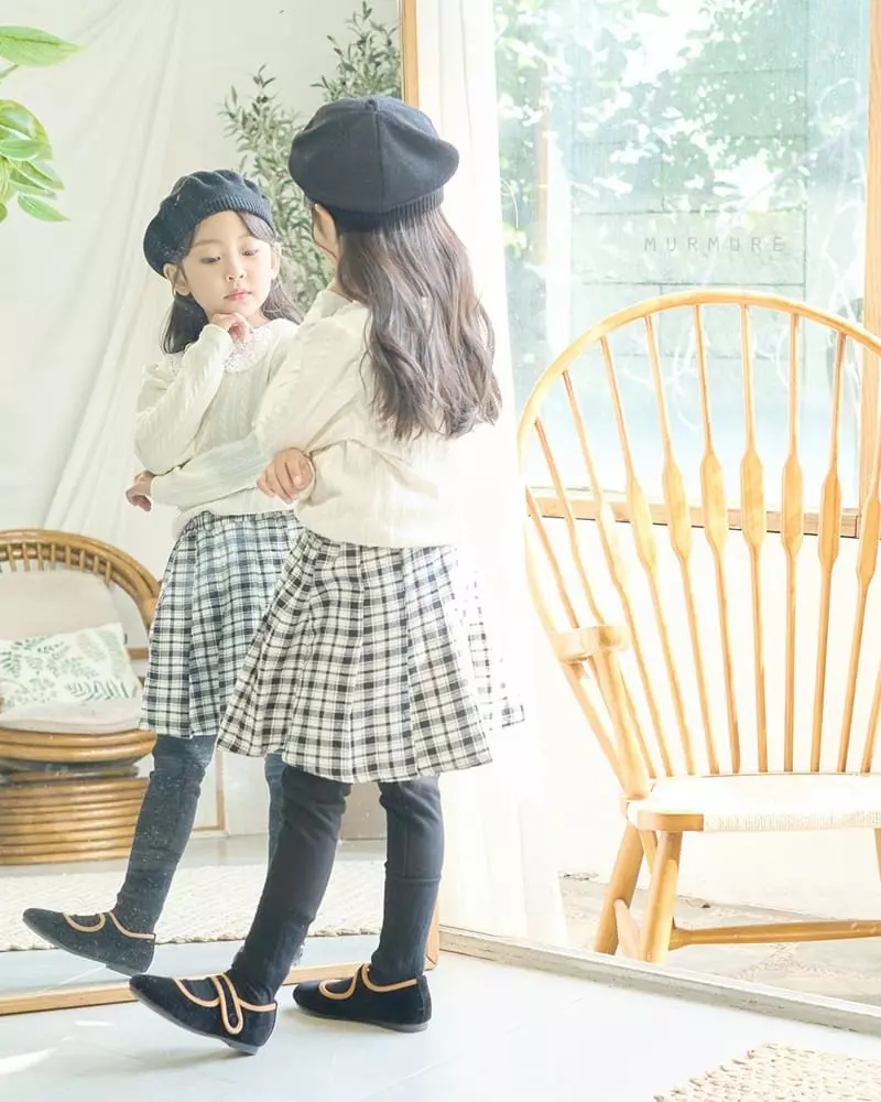 Murmure - Korean Children Fashion - #kidsshorts - Mone Jacquard Tee - 11
