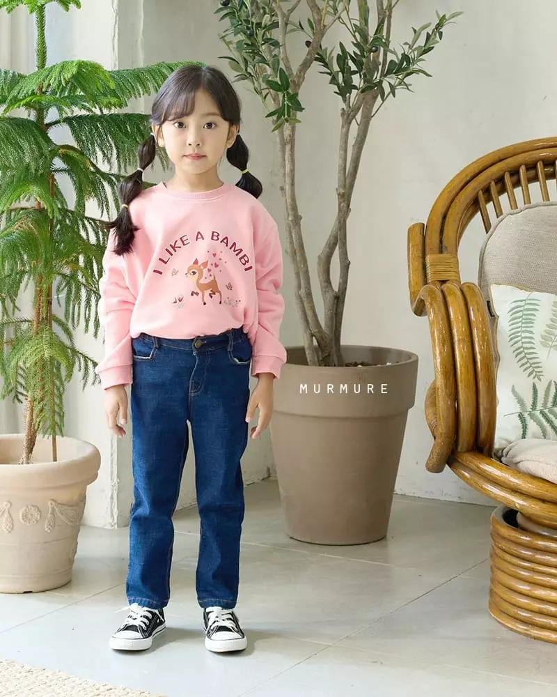 Murmure - Korean Children Fashion - #kidsstore - Fleece Slim Jeans - 7