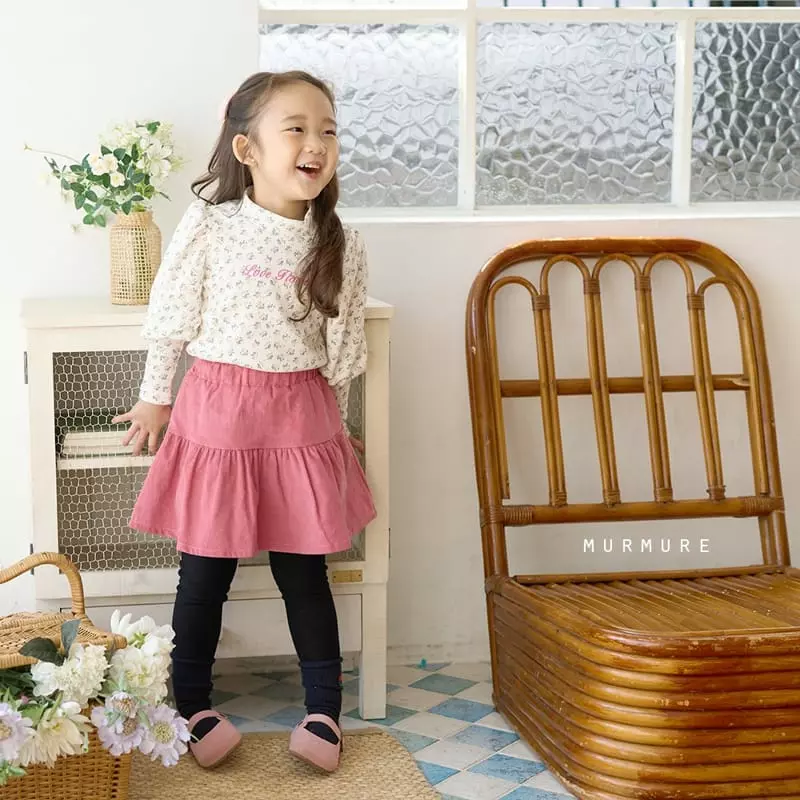 Murmure - Korean Children Fashion - #kidsstore - Flow Waffle Tee - 10
