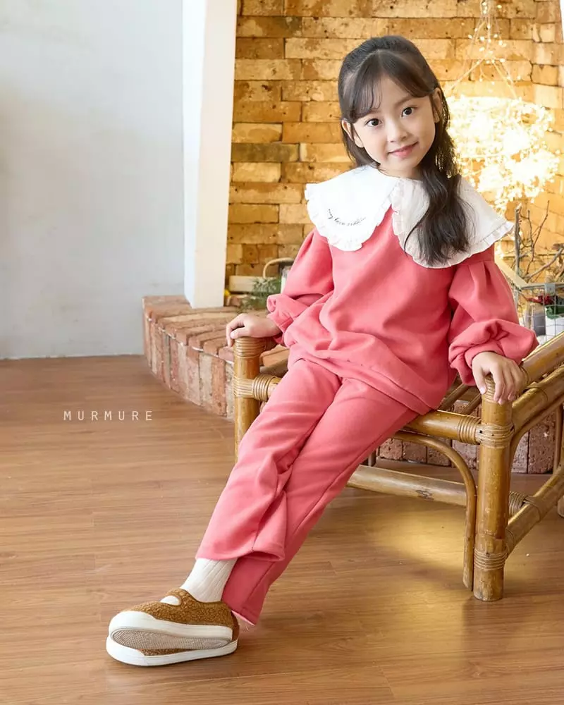 Murmure - Korean Children Fashion - #kidzfashiontrend - Biba Top Bottom Set - 3