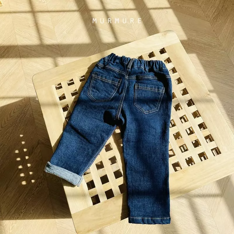 Murmure - Korean Children Fashion - #minifashionista - Fleece Slim Jeans - 12