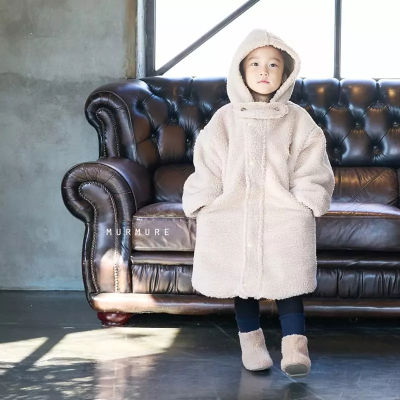 Murmure - Korean Children Fashion - #minifashionista - Bear Fleece Fleece Jacket - 5