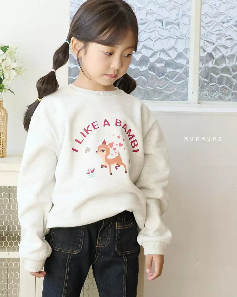Murmure - Korean Children Fashion - #prettylittlegirls - Bambi Sweatshirt - 7