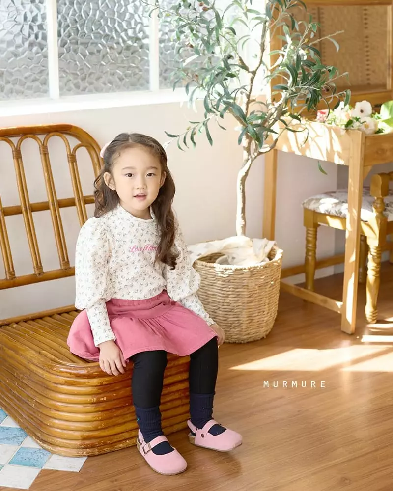 Murmure - Korean Children Fashion - #prettylittlegirls - Flow Waffle Tee - 2