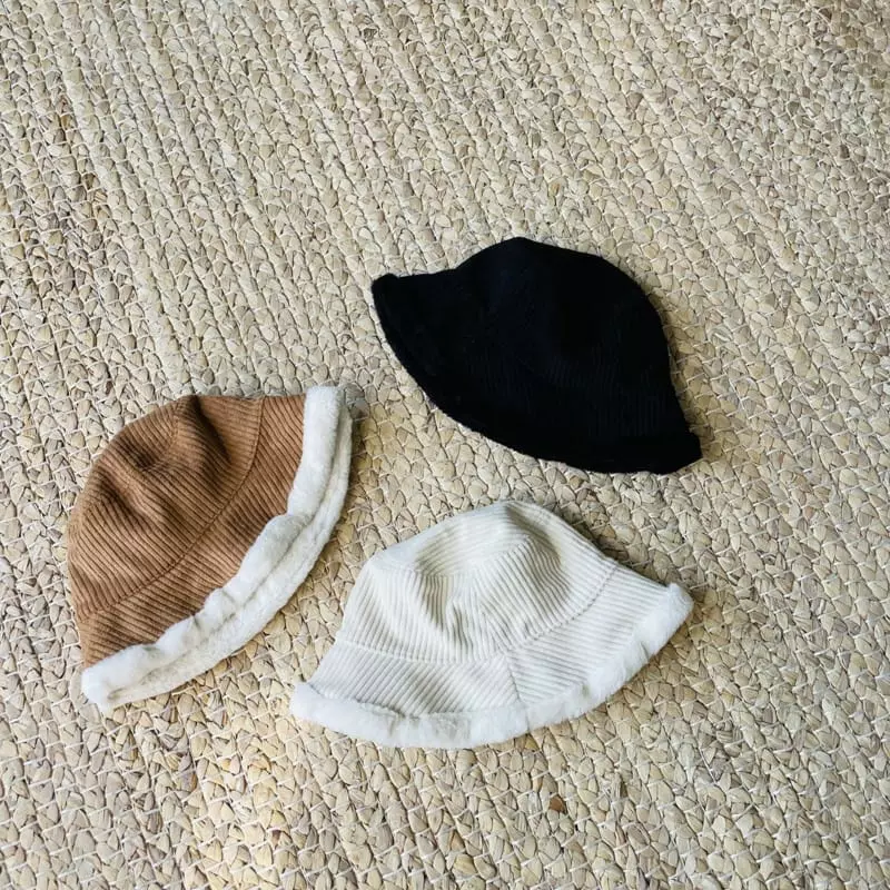 Murmure - Korean Children Fashion - #prettylittlegirls - Reversible Corduroy Bucket Hat - 10