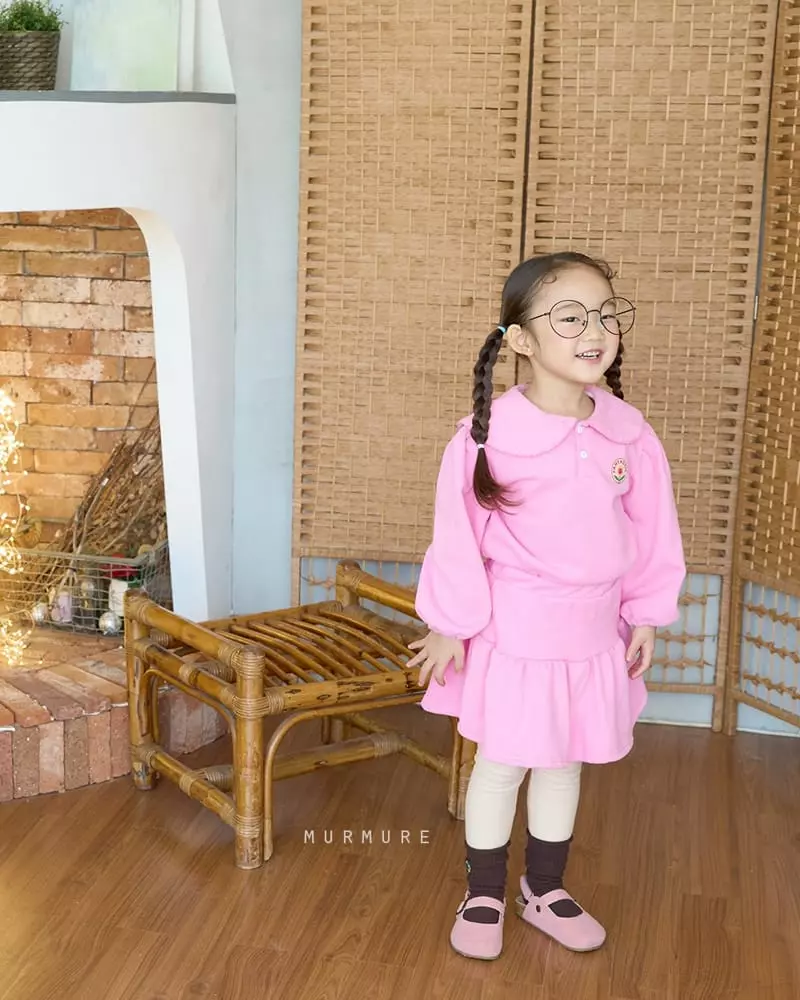 Murmure - Korean Children Fashion - #prettylittlegirls - Sharot Top Bottom Set - 7
