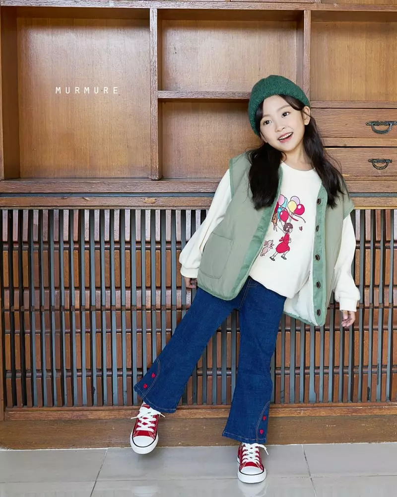 Murmure - Korean Children Fashion - #todddlerfashion - Reversible Color Vest - 5