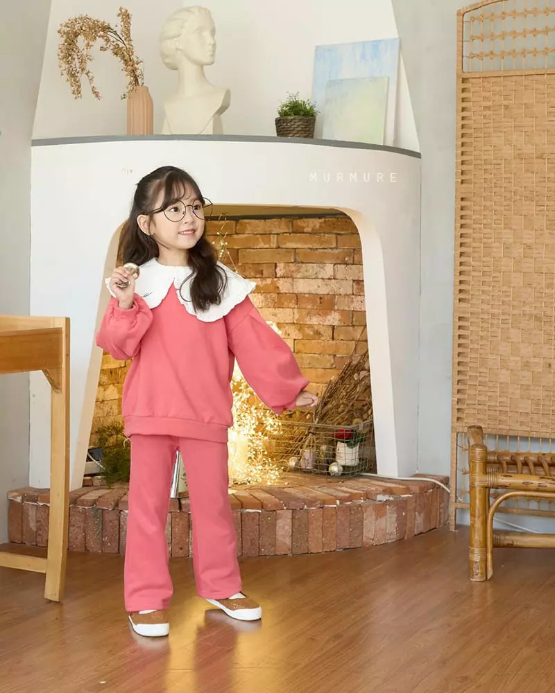 Murmure - Korean Children Fashion - #todddlerfashion - Biba Top Bottom Set - 9