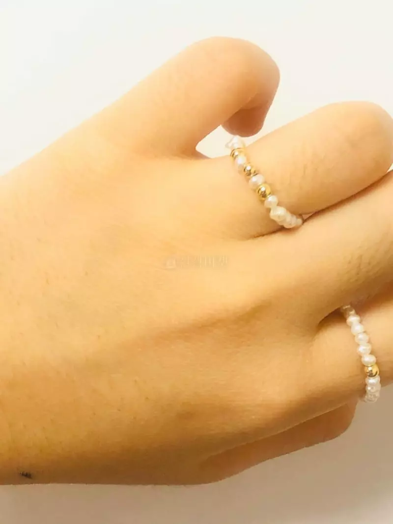 Muse - Korean Women Fashion - #romanticstyle - Pearl Ring - 2