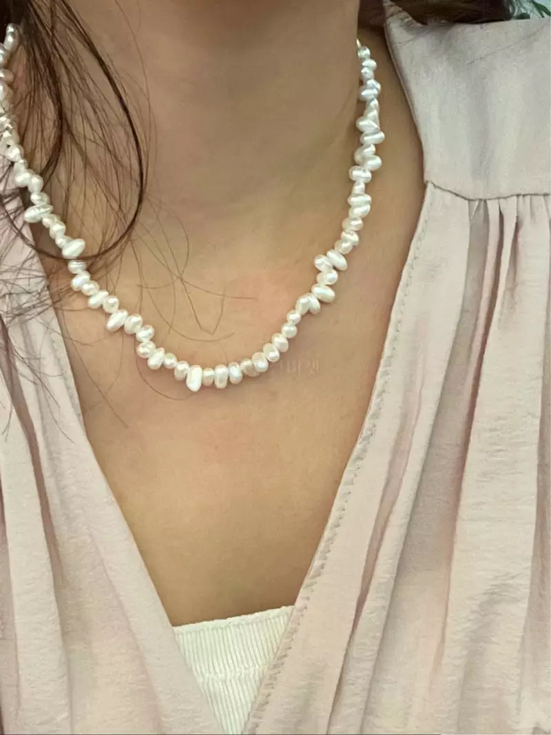Muse - Korean Women Fashion - #thelittlethings - Zig Zag Necklace - 2