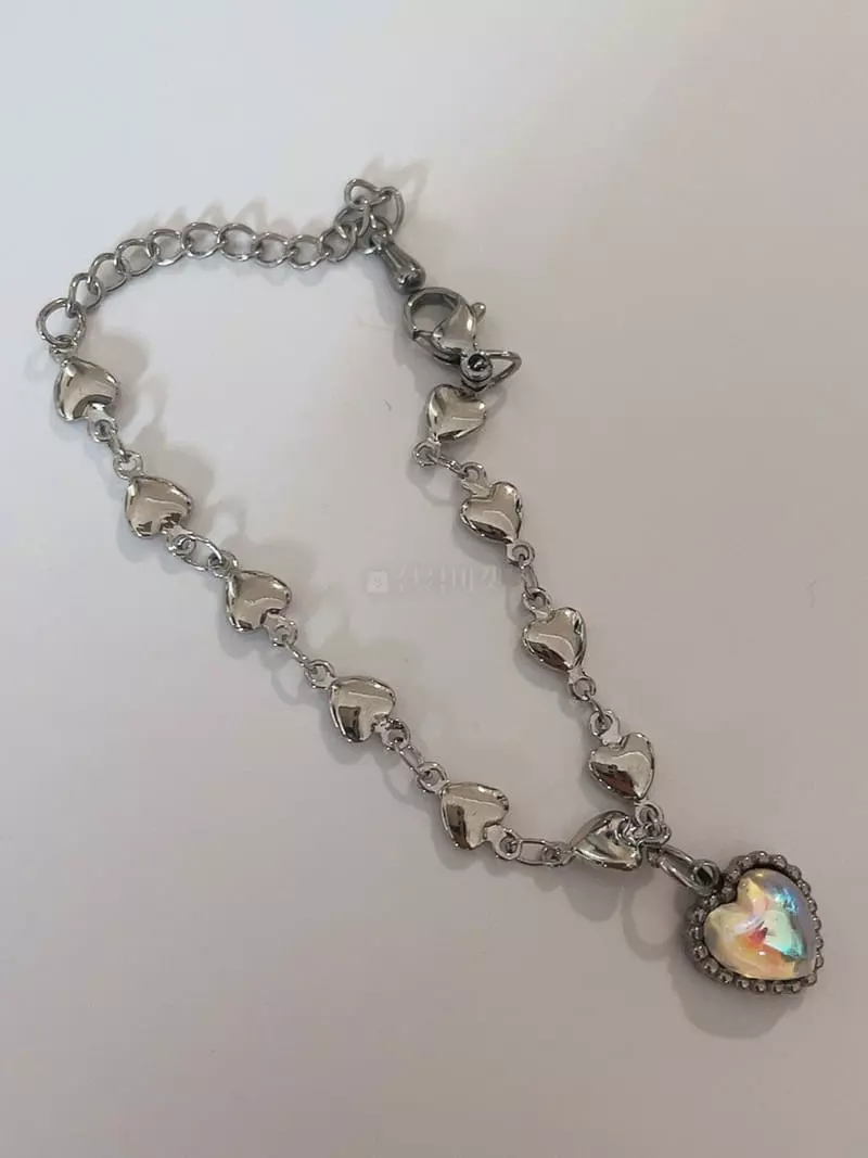 Muse - Korean Women Fashion - #vintageinspired - Hear Bracelet - 2