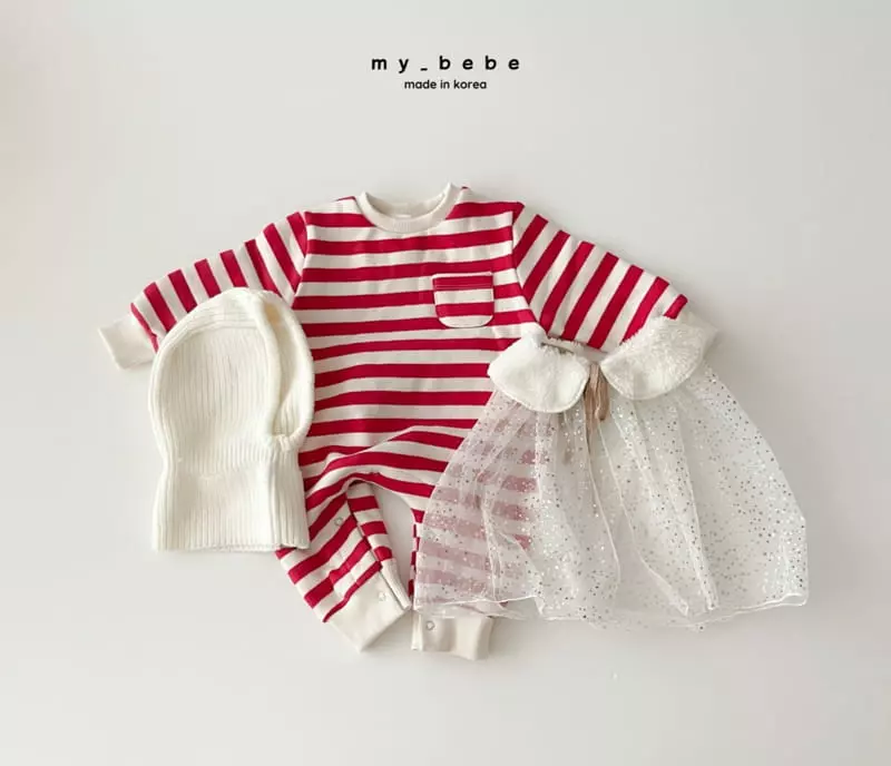 My Bebe - Korean Baby Fashion - #babyboutique - Christmas Cape - 9