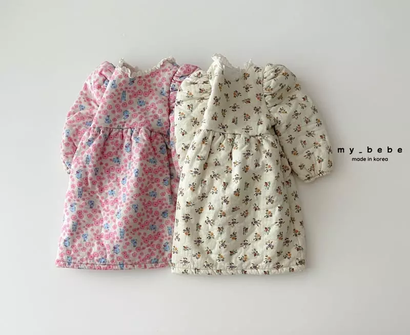 My Bebe - Korean Baby Fashion - #babyboutique - Popo Bonding One-piece - 2
