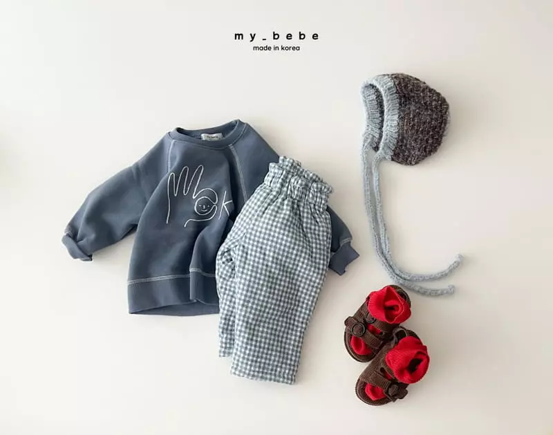 My Bebe - Korean Baby Fashion - #babyclothing - Okay Sweatshirt - 8