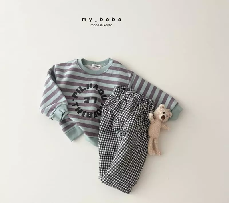 My Bebe - Korean Baby Fashion - #babyclothing - Circle Sweatshirt - 7