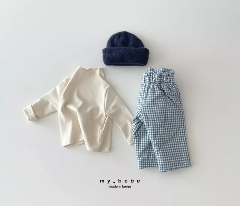 My Bebe - Korean Baby Fashion - #babyclothing - Basic Turtleneck Tee - 5