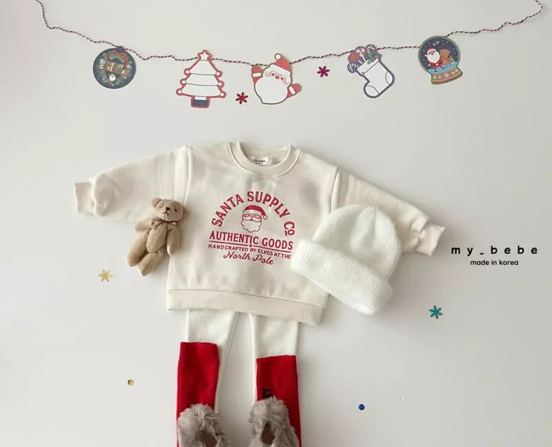 My Bebe - Korean Baby Fashion - #babyfashion - Snata Sweatshirt - 10