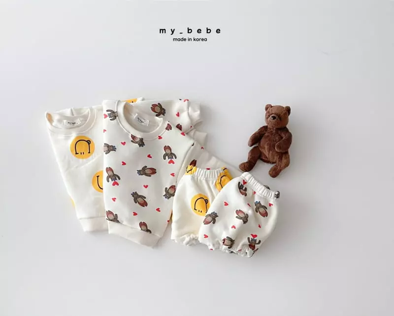 My Bebe - Korean Baby Fashion - #babyfashion - Winter Bloomer Set - 2