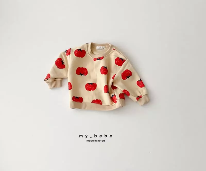 My Bebe - Korean Baby Fashion - #babyfashion - Winter Paint Sweatshirt - 10